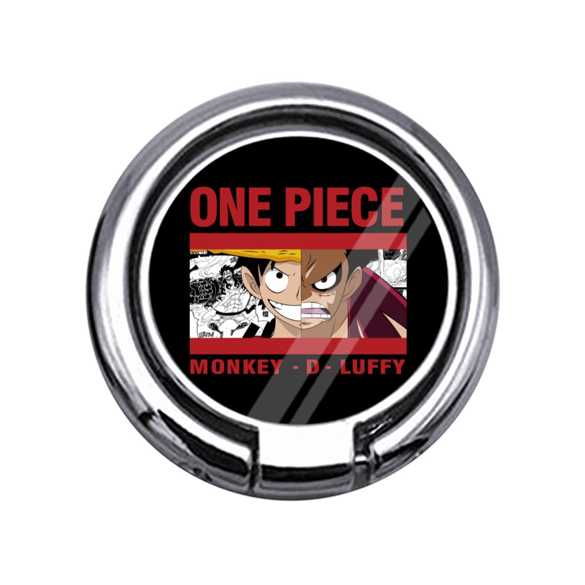 Amazon | スマホリング ワンピース ONE PIECE ルフィ ホールド